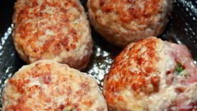 котлеты из индейки с брокколи