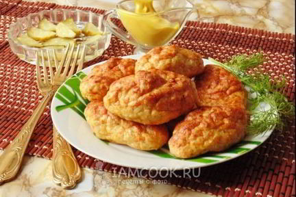 Котлеты из индейки с рисом и морковью