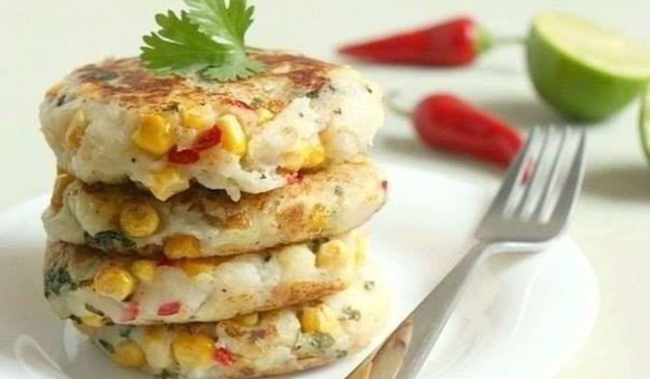 Рецепт котлет из картофеля с кукурузой по-тайски