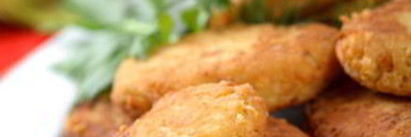 Котлеты из сельдерея и овсяных хлопьев