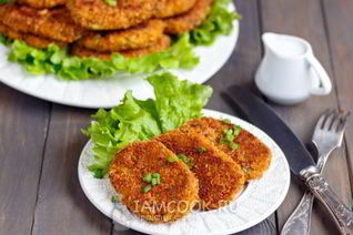 Котлеты из тыквы