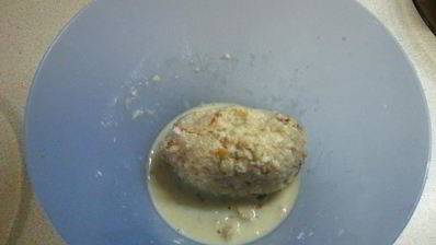 котлеты по-киевски с сыром и грибами