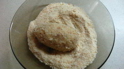 котлеты по-киевски с сыром и грибами