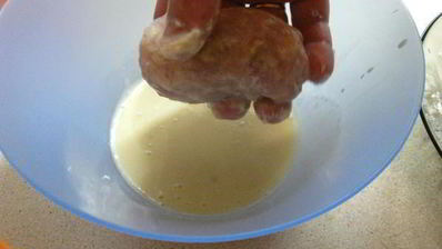 котлеты по-киевски с сыром и грибами