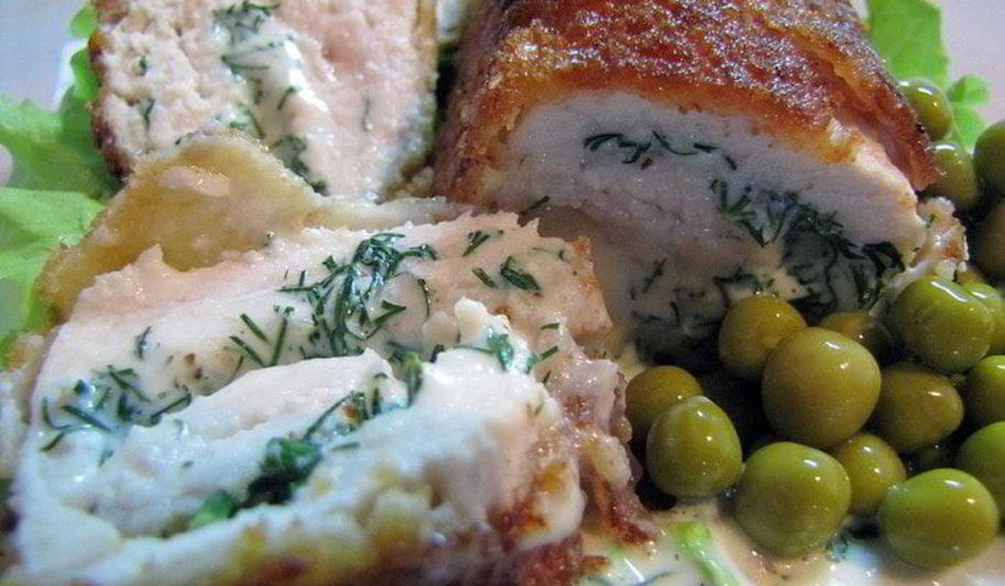 Рецепт котлет по-киевски с сыром viola