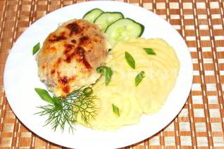 Котлеты под сырным соусом