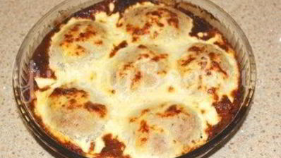 котлеты под сырным соусом