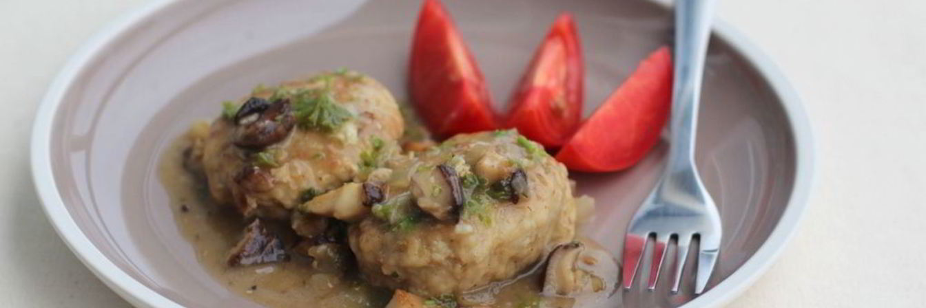 Котлеты с подливкой