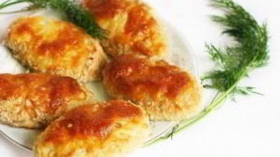 котлеты с сыром в духовке