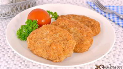 куриные котлеты с капустой и гречневыми хлопьями