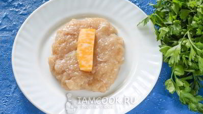 куриные котлеты с сыром в духовке