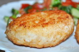 Куриные котлеты с сыром