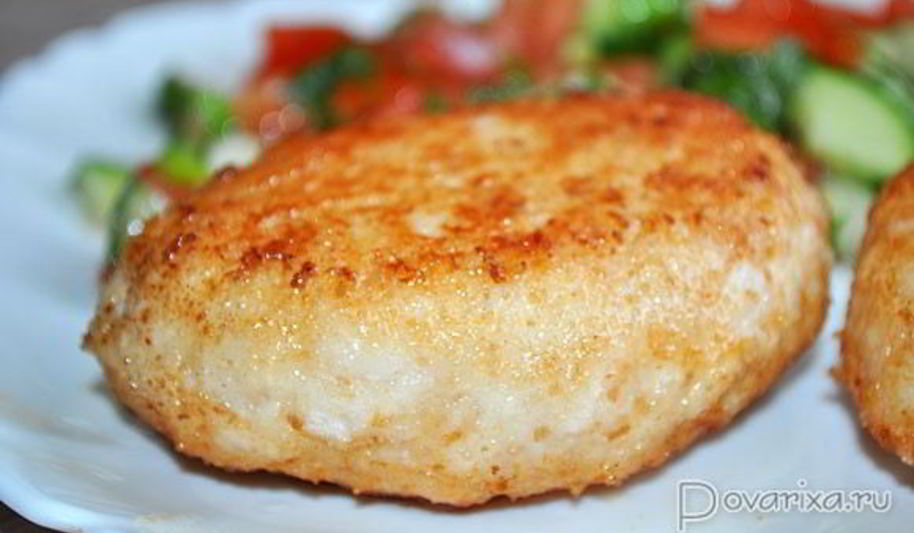 Рецепт куриных котлет с сыром