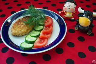 Куриные котлеты в блендере