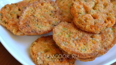 мини-котлеты из икры карася