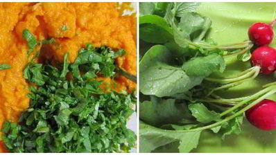 морковно-куриные котлетки на гриле