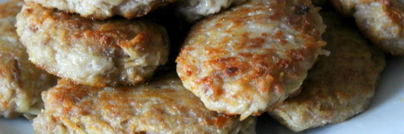 Мясные котлеты с картофелем