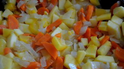 овсяные котлеты с овощами