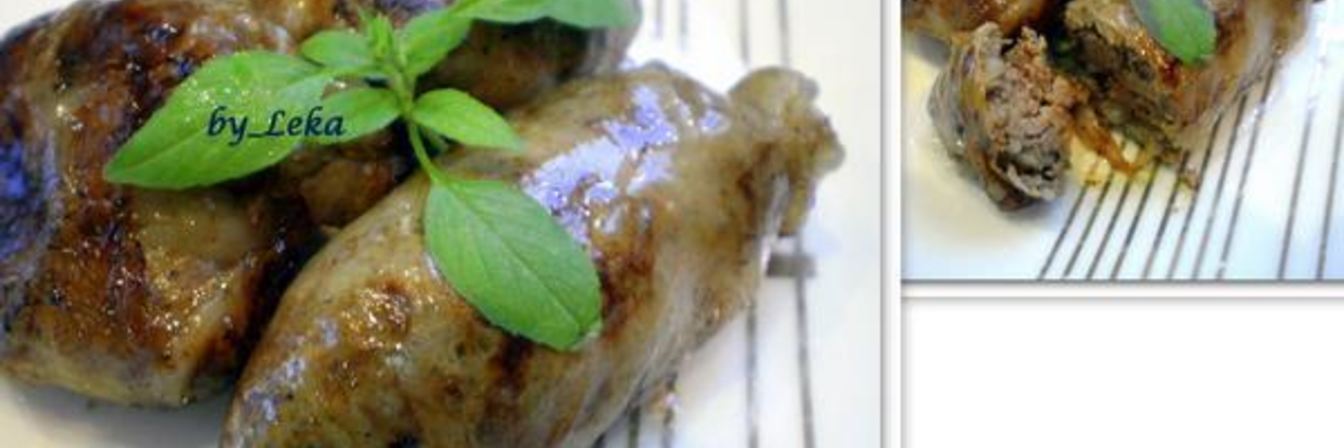 Печеночные гречаники в сетке