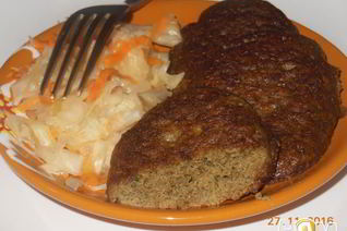 Печеночные котлеты Пышные