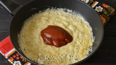 подлива для котлет