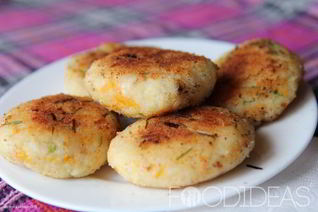 Постные рисовые котлеты