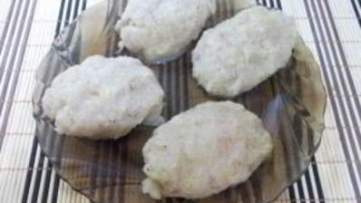 рыбные котлеты из минтая