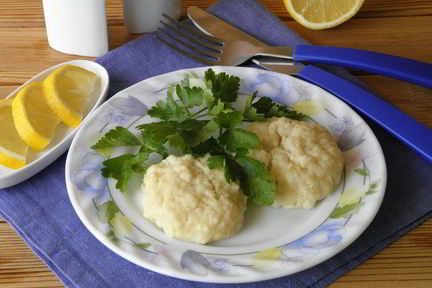 Рыбные котлеты на пару в мультиварке