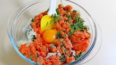 рыбные котлеты с укропом