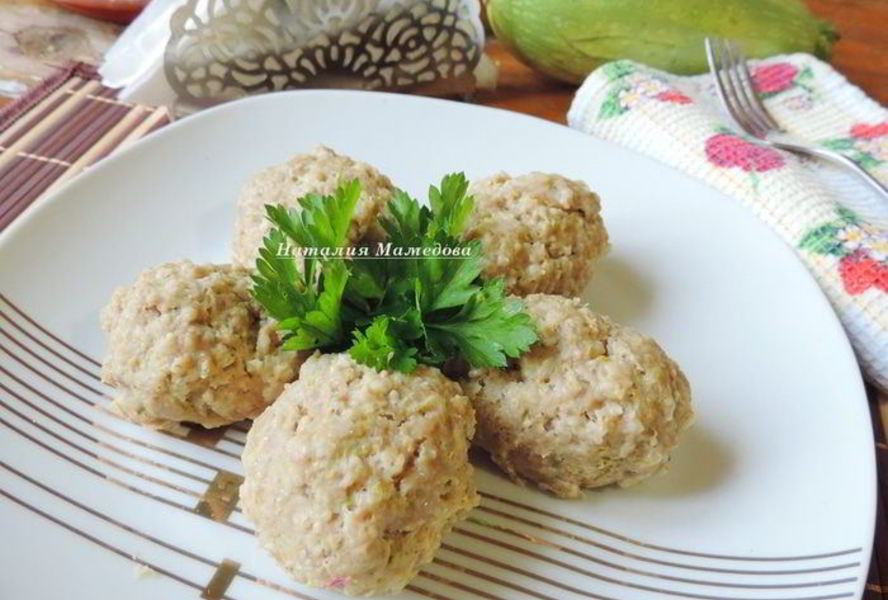Сочные кабачково-мясные котлеты
