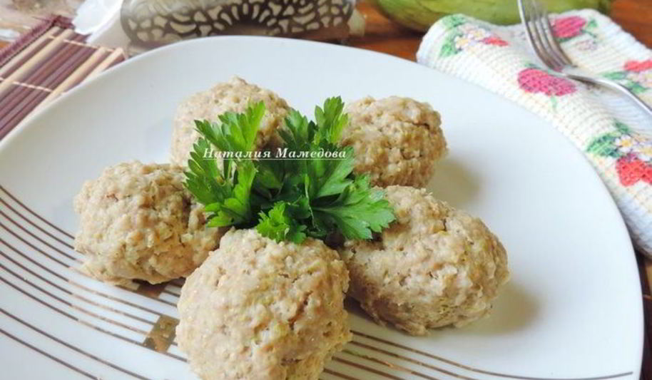 Рецепт сочных кабачково-мясные котлеты