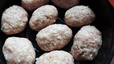 сочные кабачково-мясные котлеты