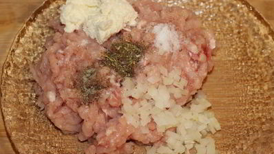 стожки из куриного фарша