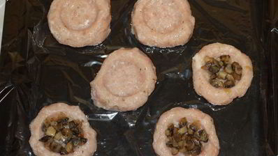 стожки из куриного фарша