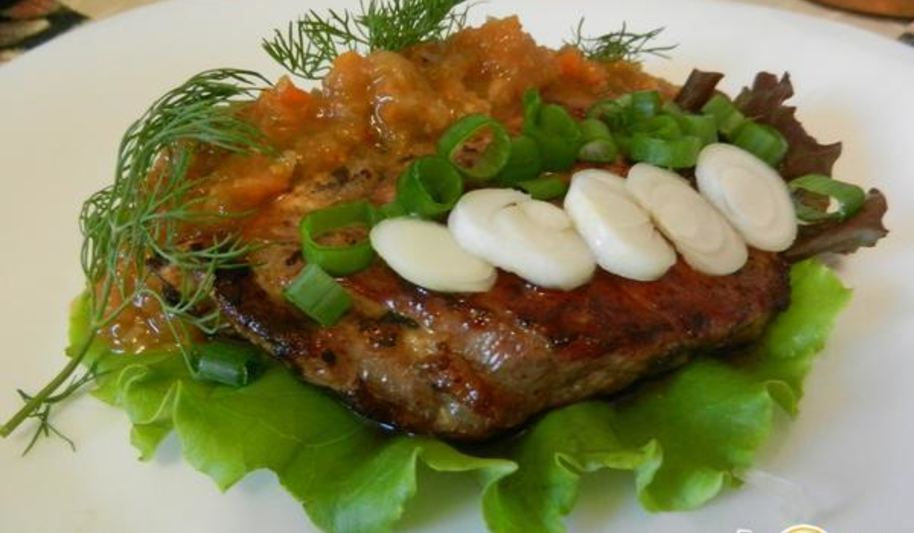 Рецепт свиной котлеты на кости