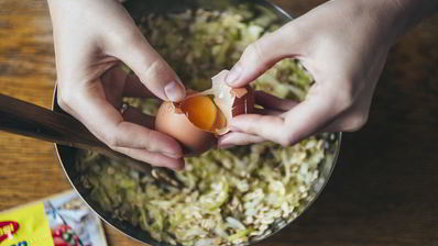 вегетарианские котлеты из кабачков