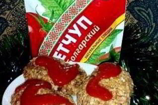 Запеченные в духовке куриные котлеты с овсяными хлопьями