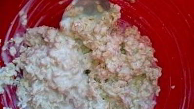 запеченные в духовке куриные котлеты с овсяными хлопьями