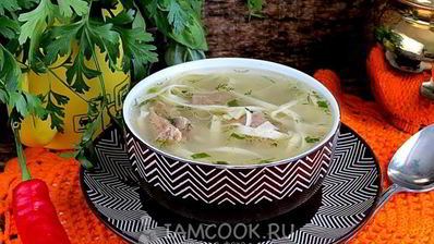 лапша по-казахски кеспе