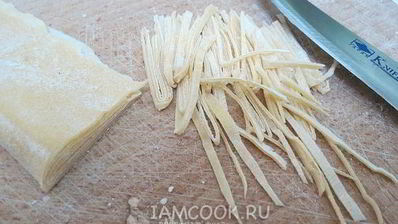 лапша по-казахски кеспе