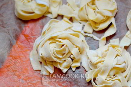 Лапша пшеничная домашняя