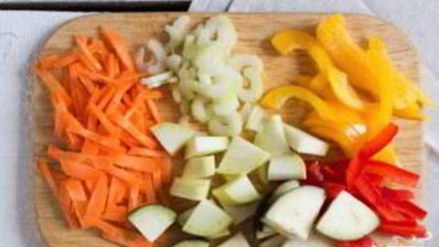 лапша с овощами