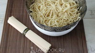 лапша удон с курицей