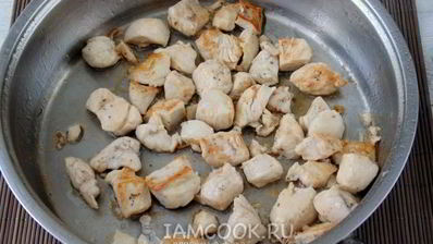 лапша удон с курицей