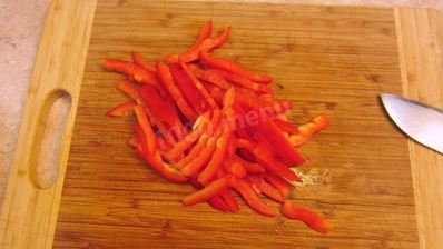 лапша удон со свининой в сладком соусе