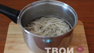 лапша удон в кокосовом молоке с креветками