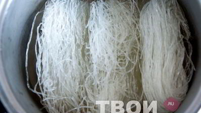 лапша в воке