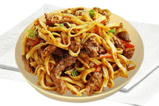 Лапша вок с говядиной
