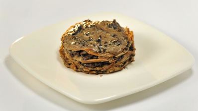 блинная лазанья с говяжьим легким