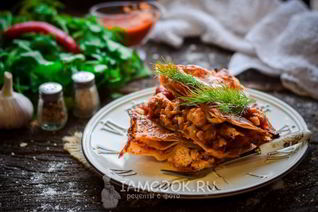 Диетическая лазанья